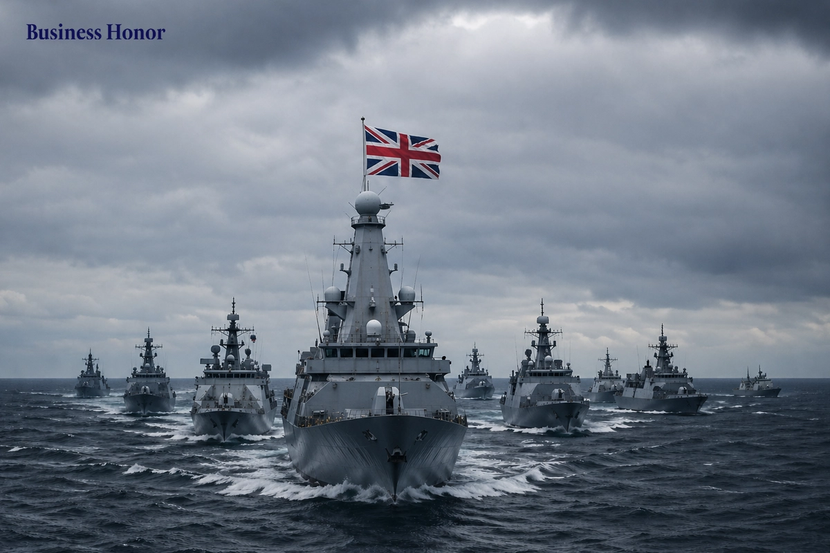  UK Launches 10-Nation Naval Alliance to Counter Russian Maritime Threat 